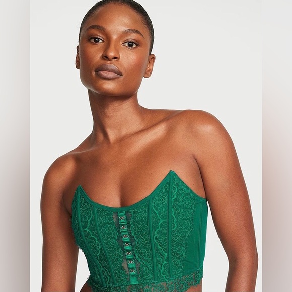 NWT VS Dream Angels Lace Corset Top - Picture 3 of 9